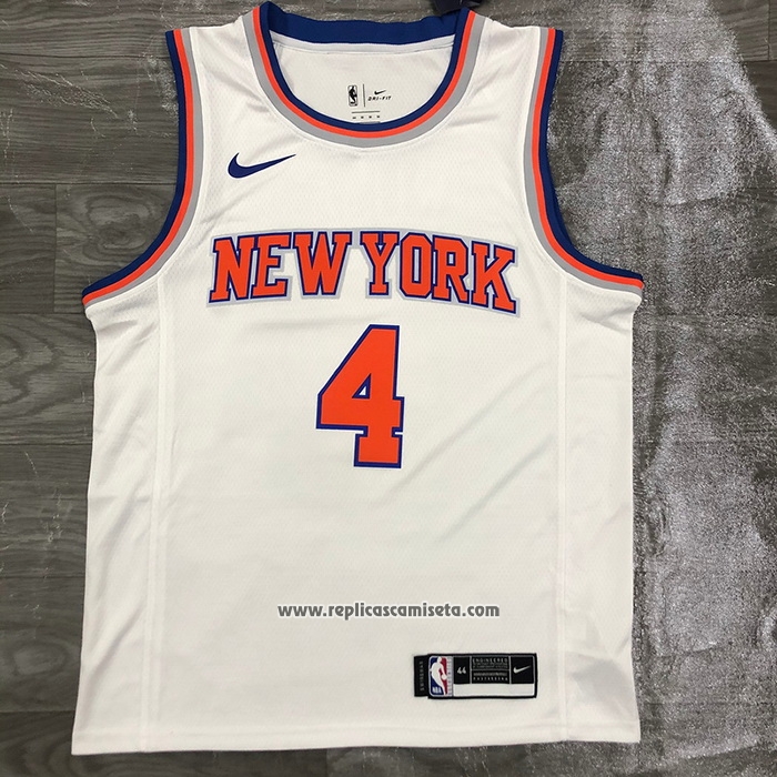 Camiseta New York Knicks Derrick Rose #4 Association Blanco